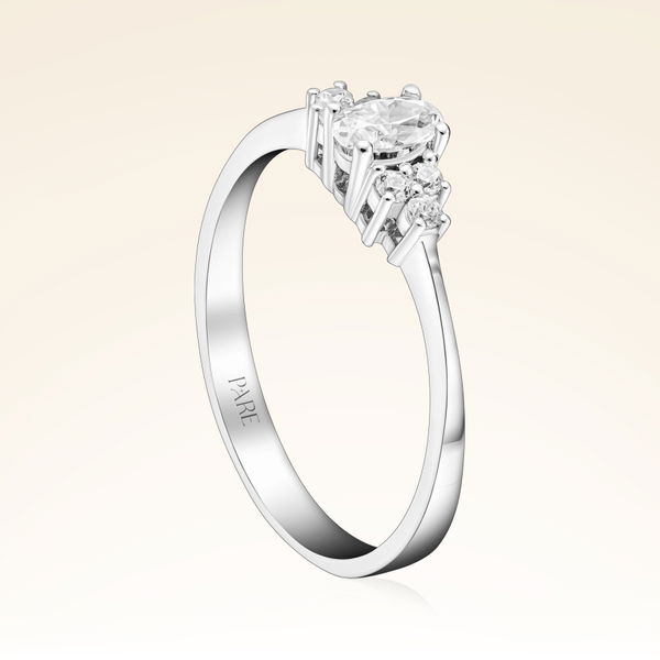 0,33 Karat Fantazi Pırlanta Yüzük - Pare Pırlanta