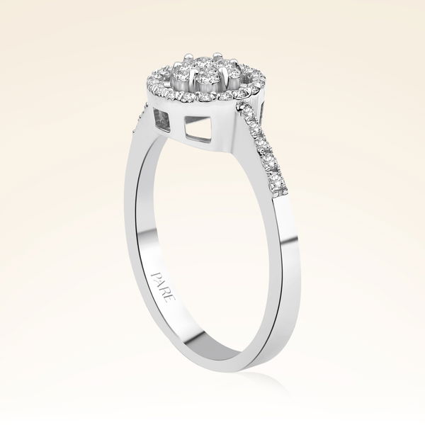 0,33 Karat Fantezi Pırlanta Yüzük - Pare Pırlanta