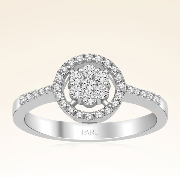 0,33 Karat Fantezi Pırlanta Yüzük - Pare Pırlanta