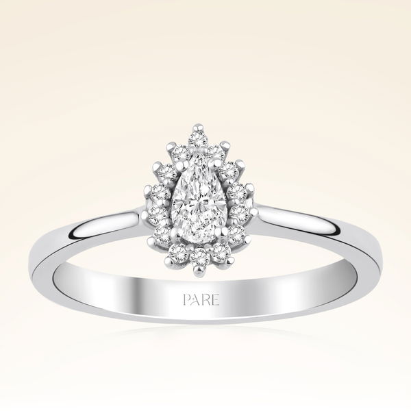 0,33 Karat Fantezi Pırlanta Yüzük - Pare Pırlanta