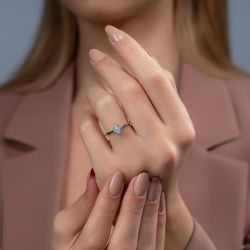 0,33 Karat Fantezi Pırlanta Yüzük - PR00370 - 3