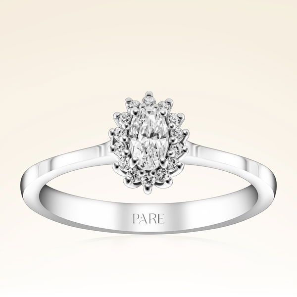 0,33 Karat Fantezi Pırlanta Yüzük - Pare Pırlanta