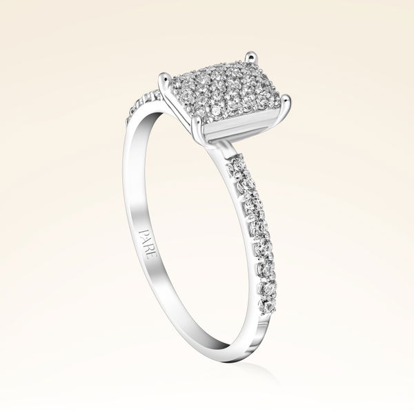 0,33 Karat Fantezi Pırlanta Yüzük - Pare Pırlanta