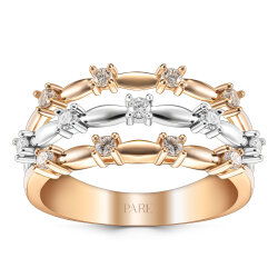 0,33 Karat Pırlantalı Fantezi Yüzük - PR01802 - 1