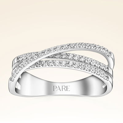 0,33 Karat Tasarım Pırlanta Yüzük - PR00430 - Pare Pırlanta