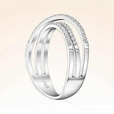 0,33 Karat Tasarım Pırlanta Yüzük - PR00430 - Pare Pırlanta