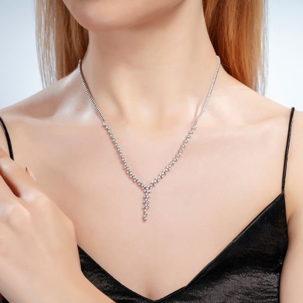 0,34 Karat Suyolu Pırlanta Gerdanlık - Pare Pırlanta