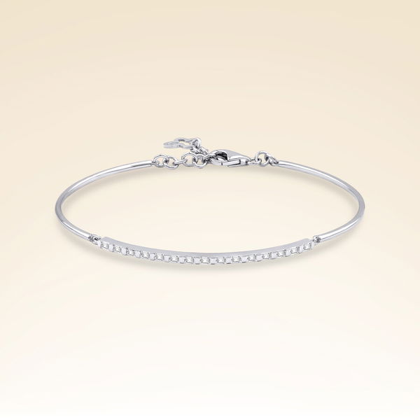 0,35 Karat Baget Pırlanta Bileklik - Pare Pırlanta