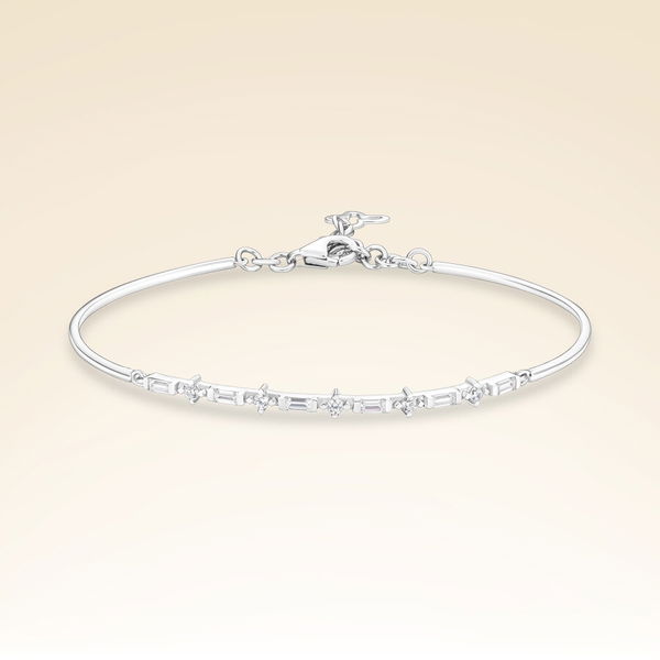 0,35 Karat Baget Pırlanta Bileklik - Pare Pırlanta