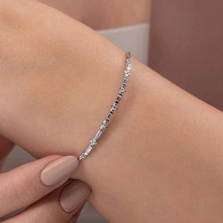 0,35 Karat Baget Pırlanta Bileklik - PR00888 - 3