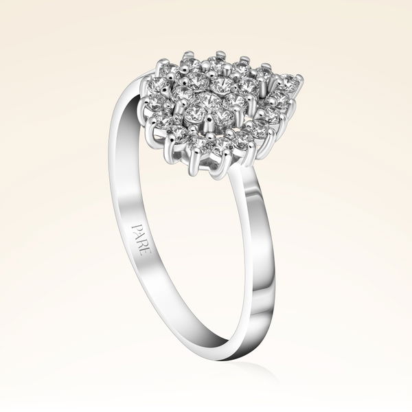 0,35 Karat Fantezi Pırlanta Yüzük - Pare Pırlanta