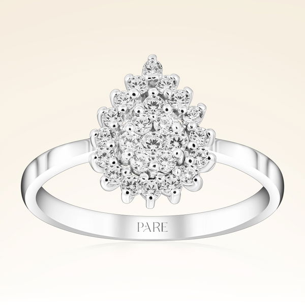 0,35 Karat Fantezi Pırlanta Yüzük - Pare Pırlanta