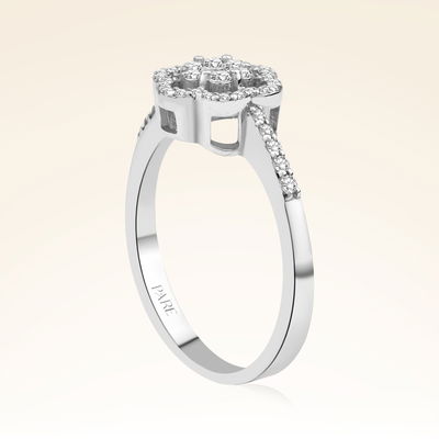 0,35 Karat Fantezi Pırlanta Yüzük - Pare Pırlanta