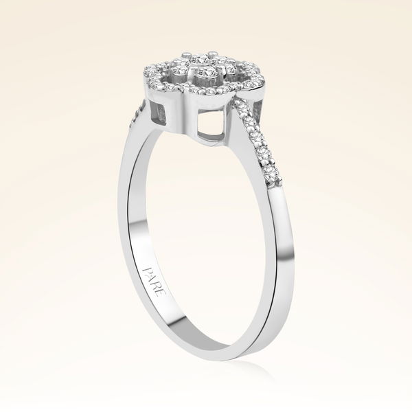 0,35 Karat Fantezi Pırlanta Yüzük - Pare Pırlanta