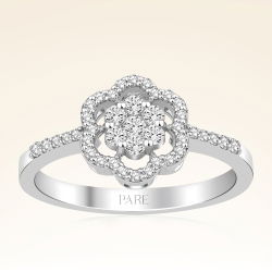 0,35 Karat Fantezi Pırlanta Yüzük - PR00314 - 1