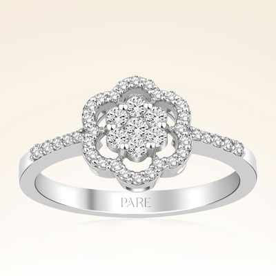 0,35 Karat Fantezi Pırlanta Yüzük - Pare Pırlanta