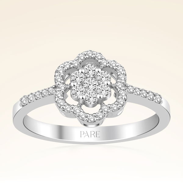 0,35 Karat Fantezi Pırlanta Yüzük - Pare Pırlanta