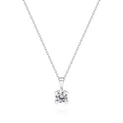 0,35 Karat Tektaş Pırlanta Kolye - PR00450 - 1