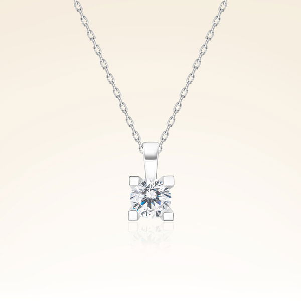 0,35 Karat Tektaş Pırlanta Kolye - Pare Pırlanta