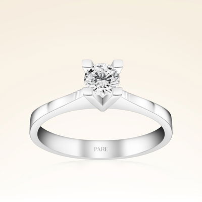 0,35 Karat Tektaş Pırlanta Yüzük - Pare Pırlanta