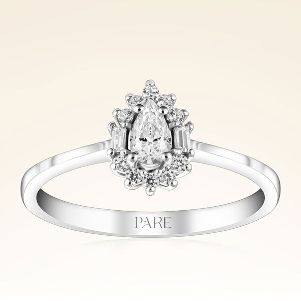 0,36 Karat Fantezi Pırlanta Yüzük - Pare Pırlanta