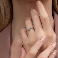 0,36 Karat Fantezi Pırlanta Yüzük - PR00202 - 4