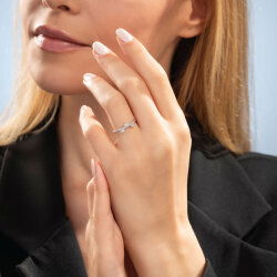 0,36 Karat Pırlanta Trend Yüzük - 3