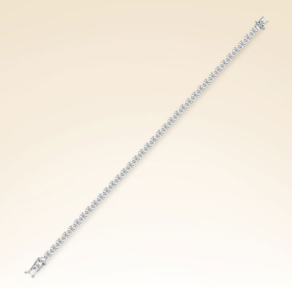 0,37 Karat Efektli Suyolu Pırlanta Bileklik - Pare Pırlanta