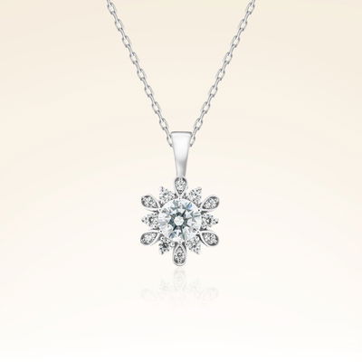 0,37 Karat Fantazi Pırlanta Kolye - Pare Pırlanta