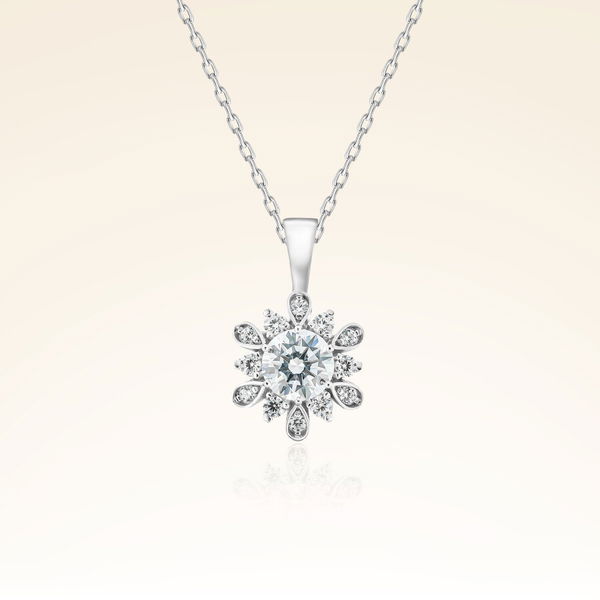 0,37 Karat Fantazi Pırlanta Kolye - Pare Pırlanta