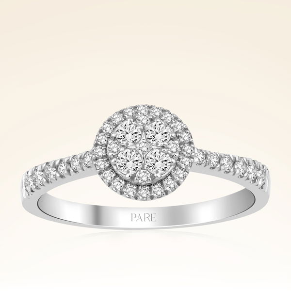 0,37 Karat Fantezi Pırlanta Yüzük - Pare Pırlanta