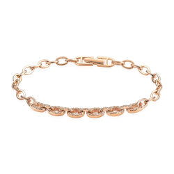 0,37 Karat Pırlanta Taşlı Rose Bileklik - PR01793 - 2
