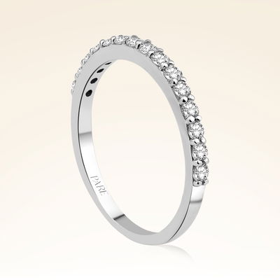 0,37 Karat Yarımtur Pırlanta Yüzük - Pare Pırlanta