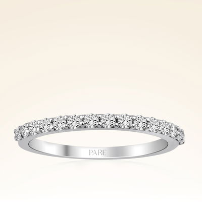 0,37 Karat Yarımtur Pırlanta Yüzük - Pare Pırlanta