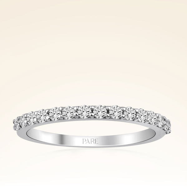 0,37 Karat Yarımtur Pırlanta Yüzük - Pare Pırlanta