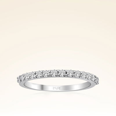 0,37 Karat Yarımtur Pırlanta Yüzük - Pare Pırlanta