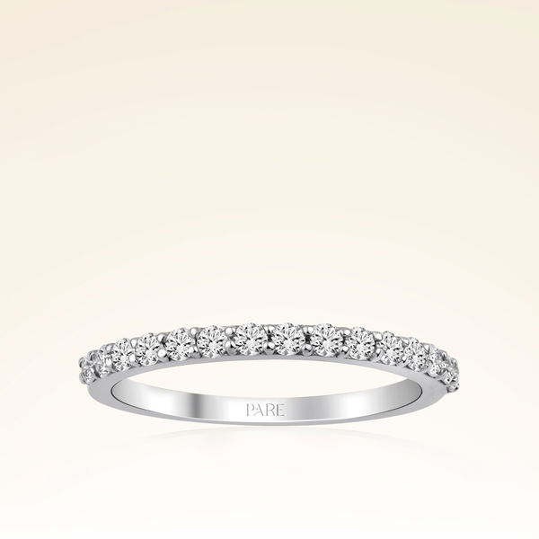 0,37 Karat Yarımtur Pırlanta Yüzük - Pare Pırlanta