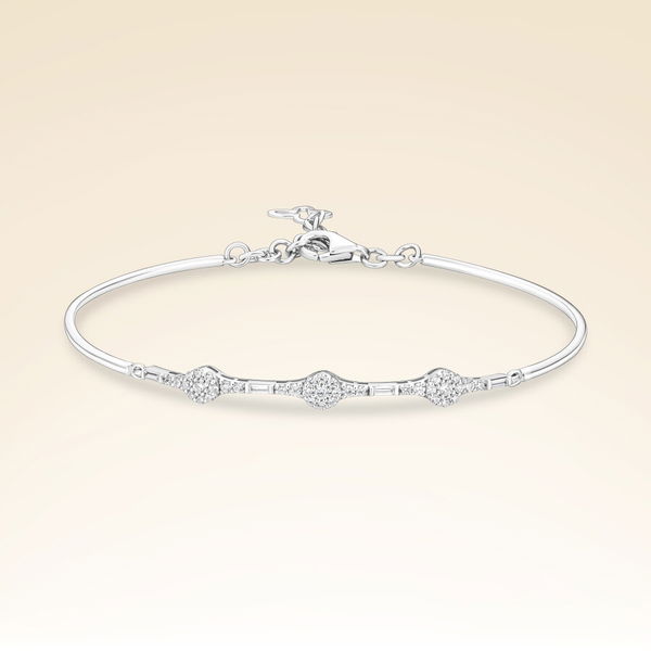 0,38 Karat Baget Pırlanta Bileklik - Pare Pırlanta