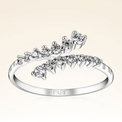 0,38 Karat Pırlanta Taşlı Trend Yüzük - 1