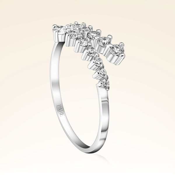 0,38 Karat Pırlanta Taşlı Trend Yüzük - Pare Pırlanta