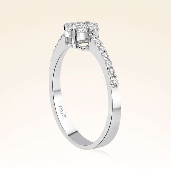 0,39 Karat Fantezi Pırlanta Yüzük - Pare Pırlanta