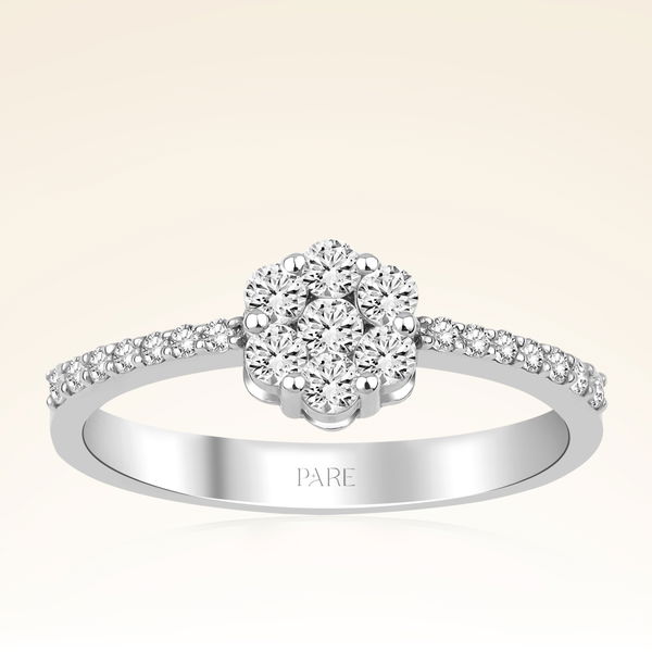 0,39 Karat Fantezi Pırlanta Yüzük - Pare Pırlanta