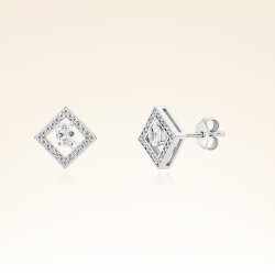 0,39 Karat Tektaş Pırlanta Küpe - PR00559 - 1