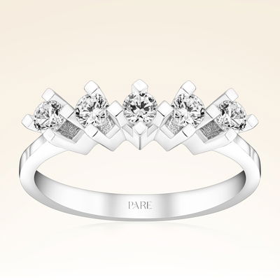 0,40 Karat Beştaş Pırlanta Yüzük - Pare Pırlanta