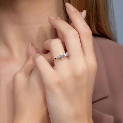 0,40 Karat Beştaş Pırlanta Yüzük - 4