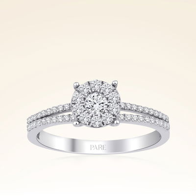 0,40 Karat Coronet Pırlanta Yüzük - Pare Pırlanta