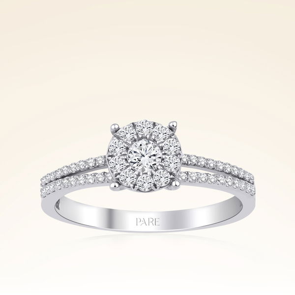 0,40 Karat Coronet Pırlanta Yüzük - Pare Pırlanta