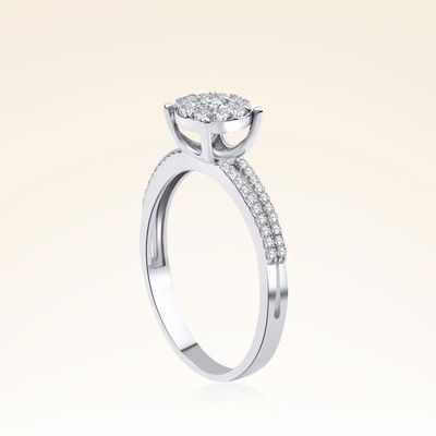 0,40 Karat Coronet Pırlanta Yüzük - Pare Pırlanta