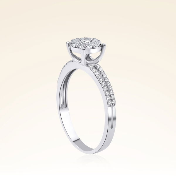 0,40 Karat Coronet Pırlanta Yüzük - Pare Pırlanta