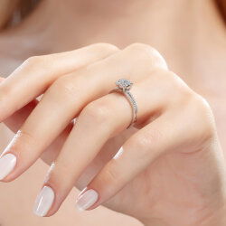 0,40 Karat Coronet Pırlanta Yüzük - 4